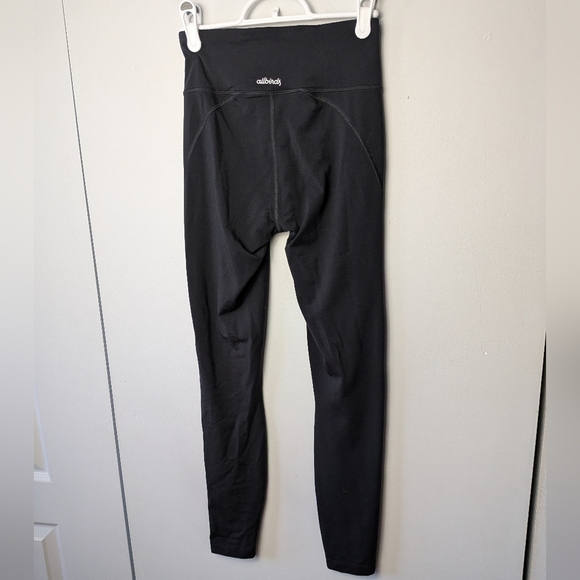ALLBIRDS Women Legging Full Lenght Black Color 18% Merino Wool Size XS High Rise - Picture 3 of 9